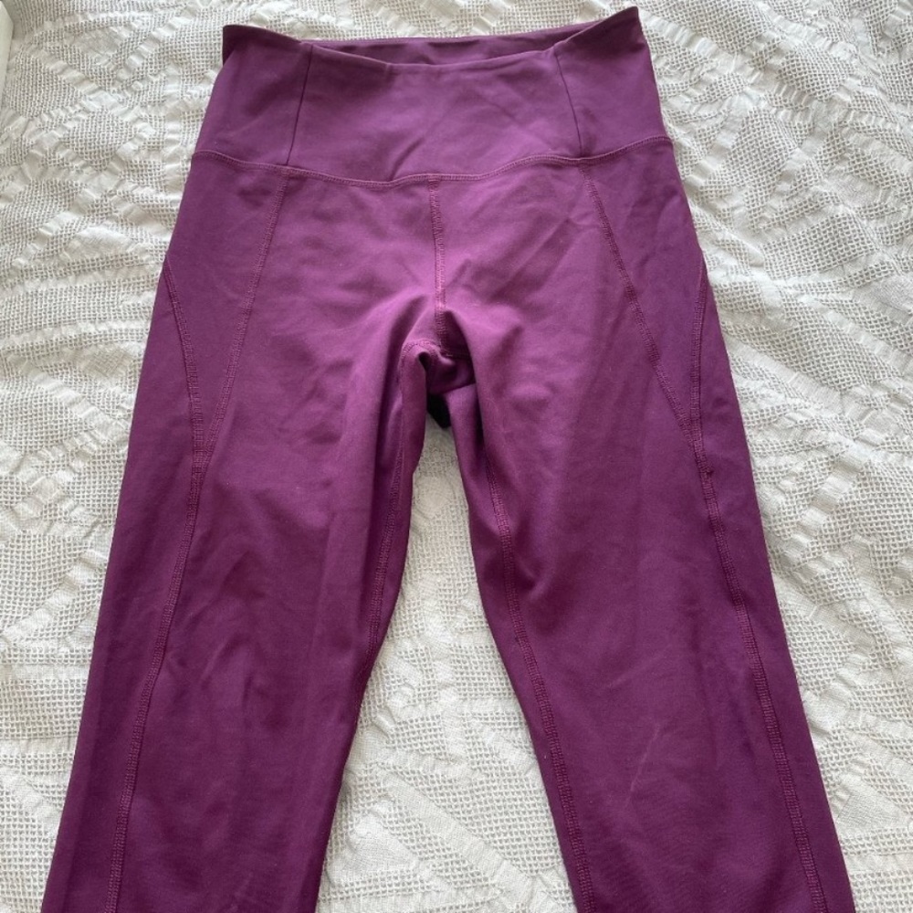 The Girlfriend Collective Size S Leggings (Plum)